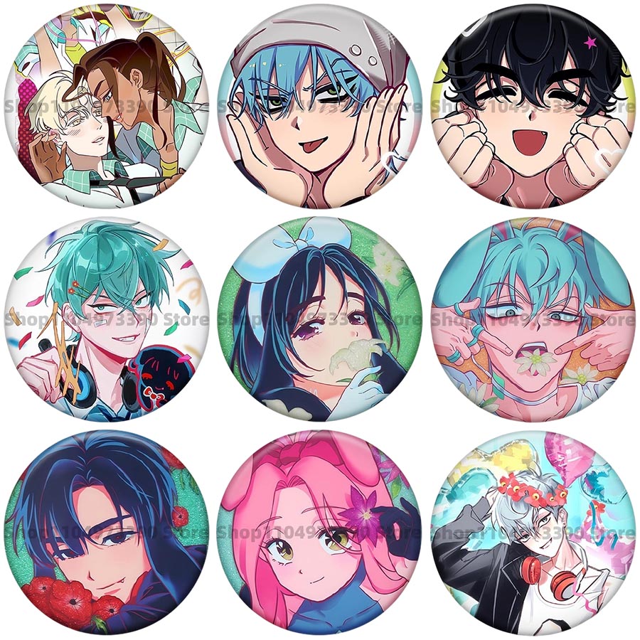 Cosplay Fire Prop - Anime Alien Stage Badge Cartoon Mizi
