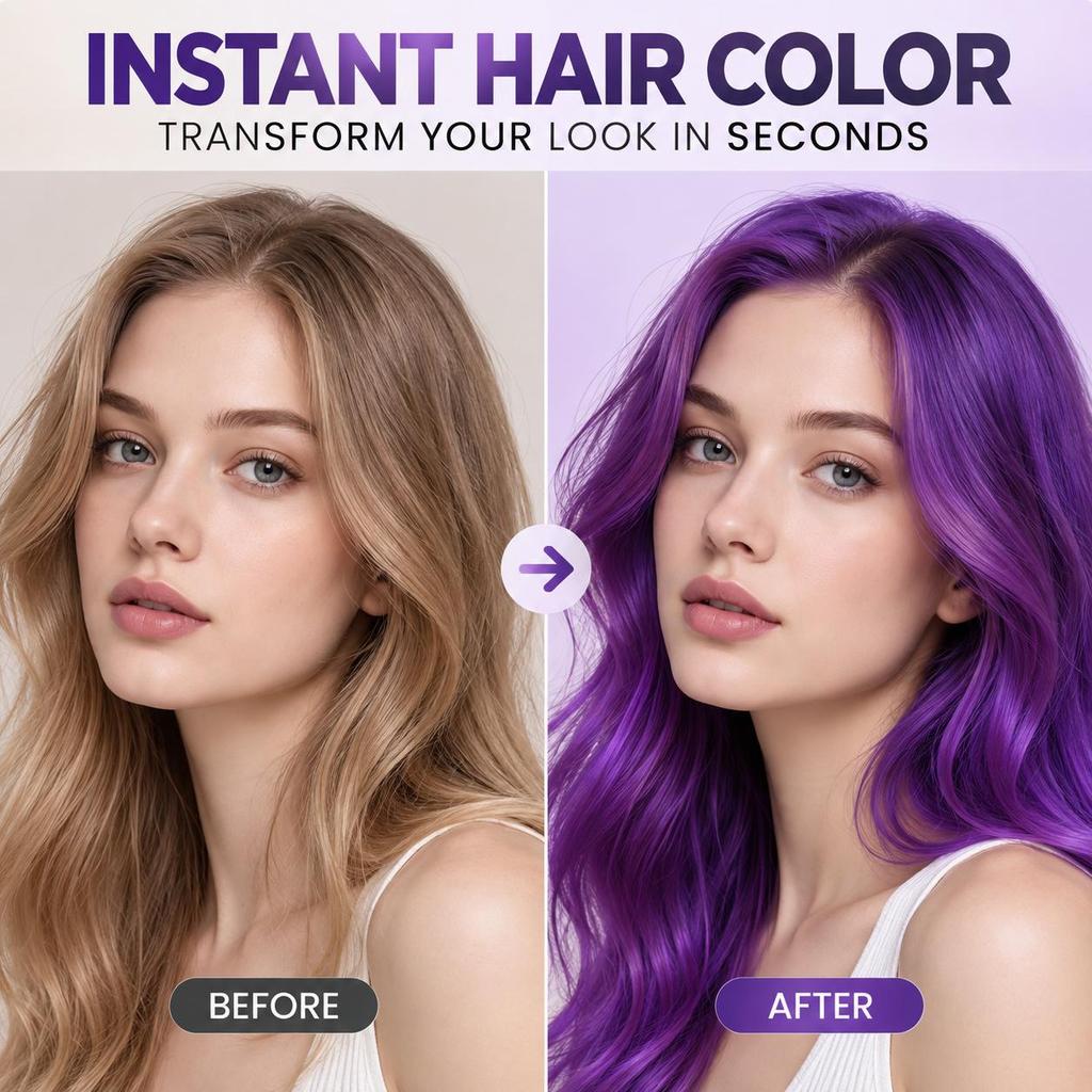 Temporary Hair Color Spray For - огляд і ціна Hair Spray Color