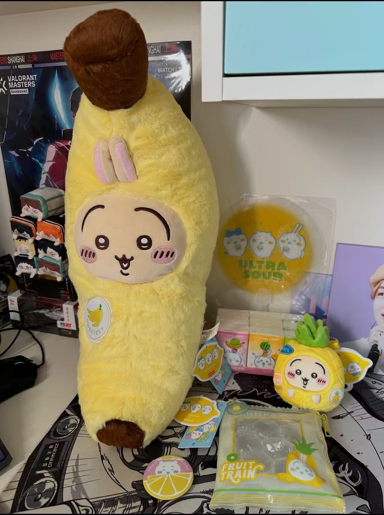 Popular Chiikawa Fruit Banana  - огляд і ціна Cosplay Fire Prop