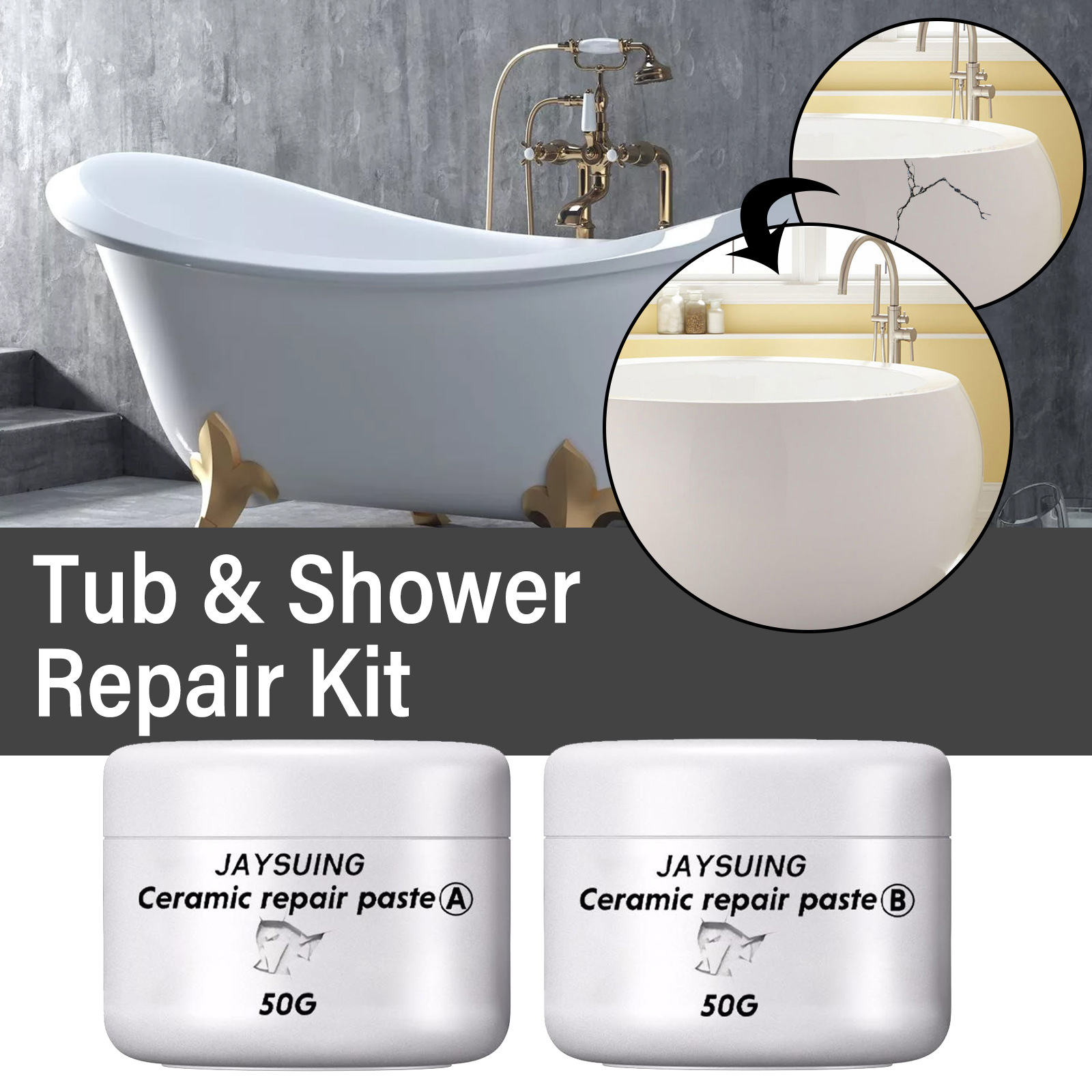 30/100g Tile Repair Agent AB A - огляд і ціна Contact Cement Glue