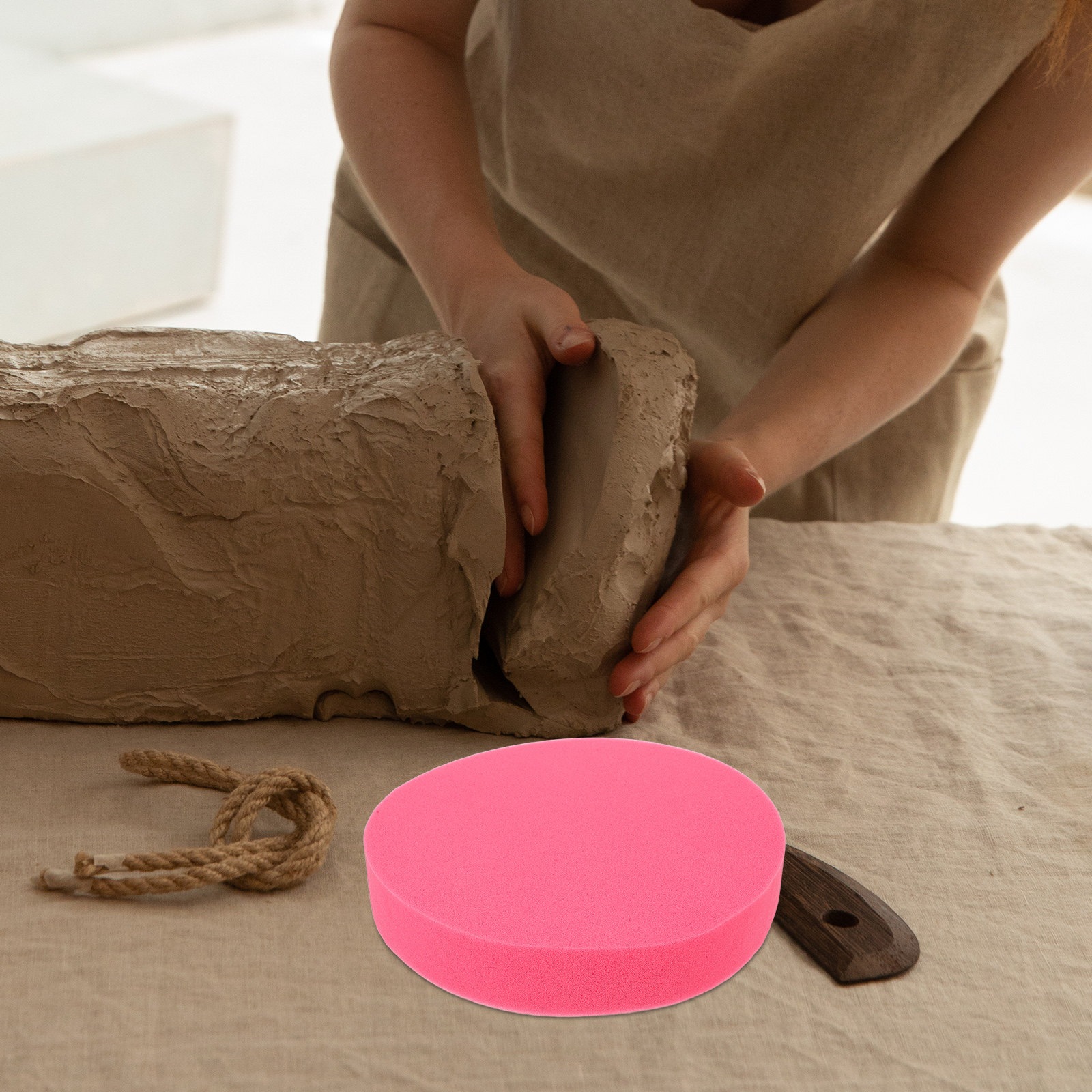 Pottery Sponge Cushion 13.56 I - огляд і ціна Foam Clay Sculpt