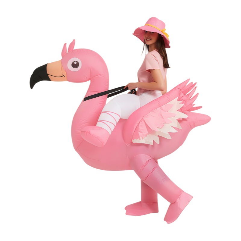 Pink Flamingo Inflatable Costu - огляд і ціна Cosplay Prop