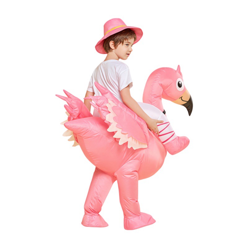 Pink Flamingo Inflatable Costu - огляд і ціна Cosplay Prop