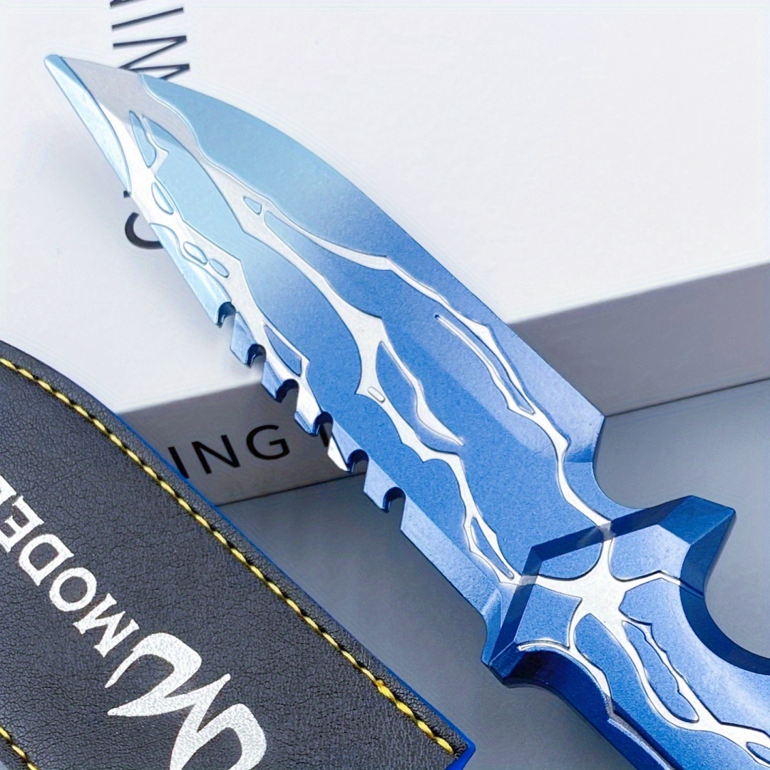 8.6in/22cm Blackwave Blade Kat - огляд і ціна Cosplay Prop Dagger