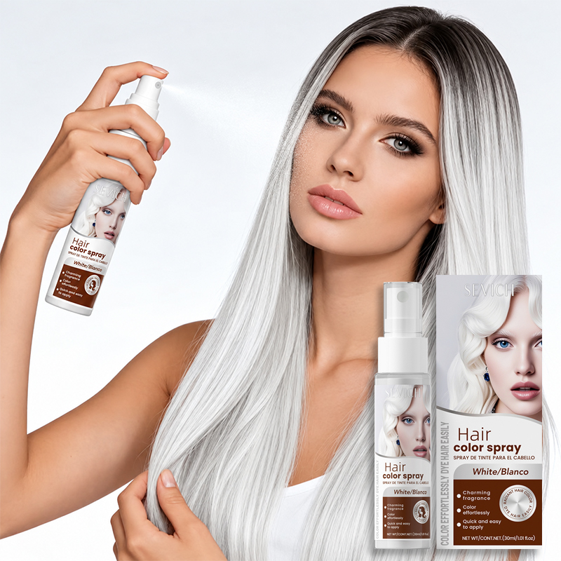 Halloween White Hair Color Spr - огляд і ціна Hair Spray Color