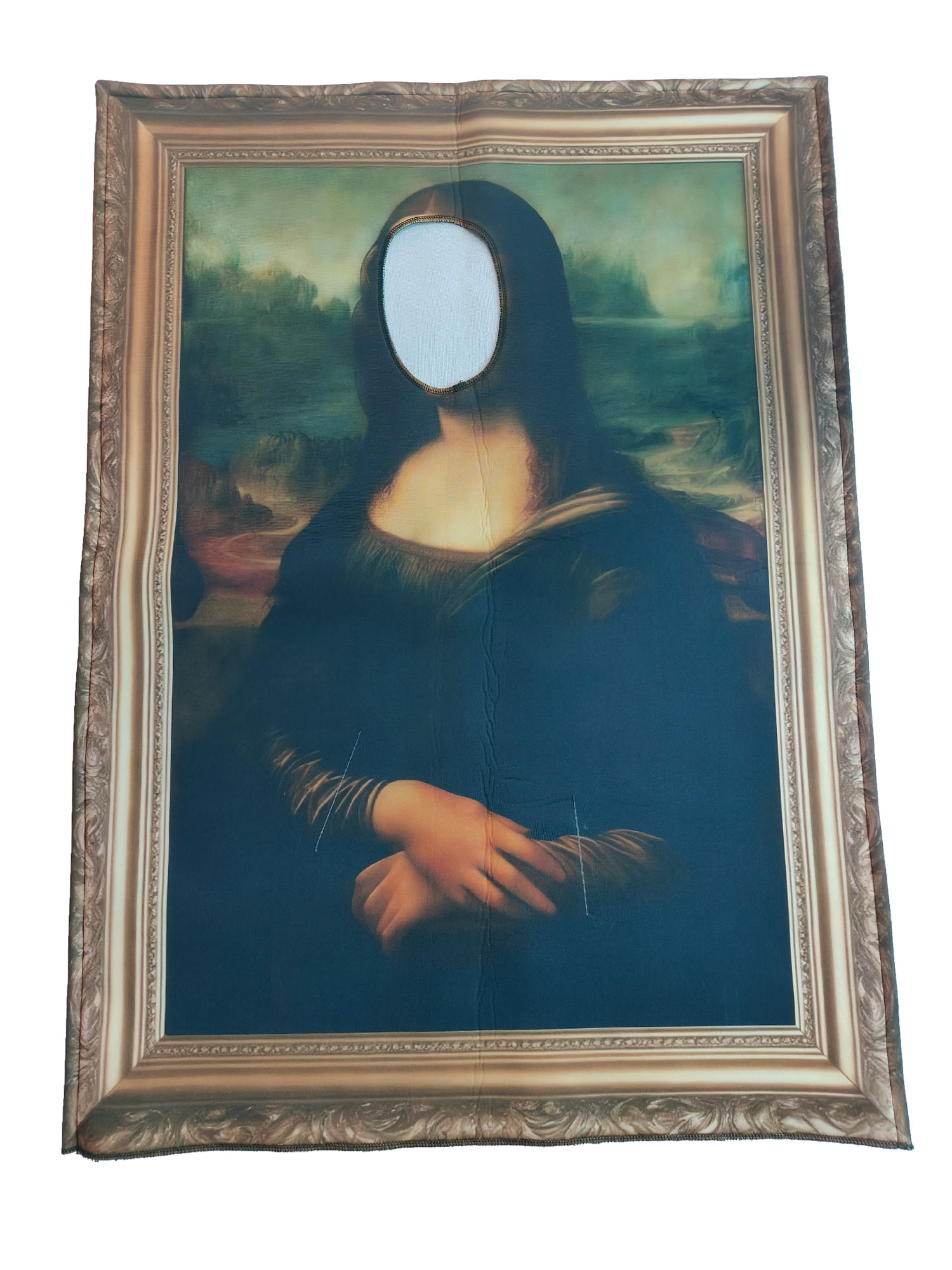 Halloween Mona Lisa Smile Cosp - огляд і ціна Cosplay Prop Paint