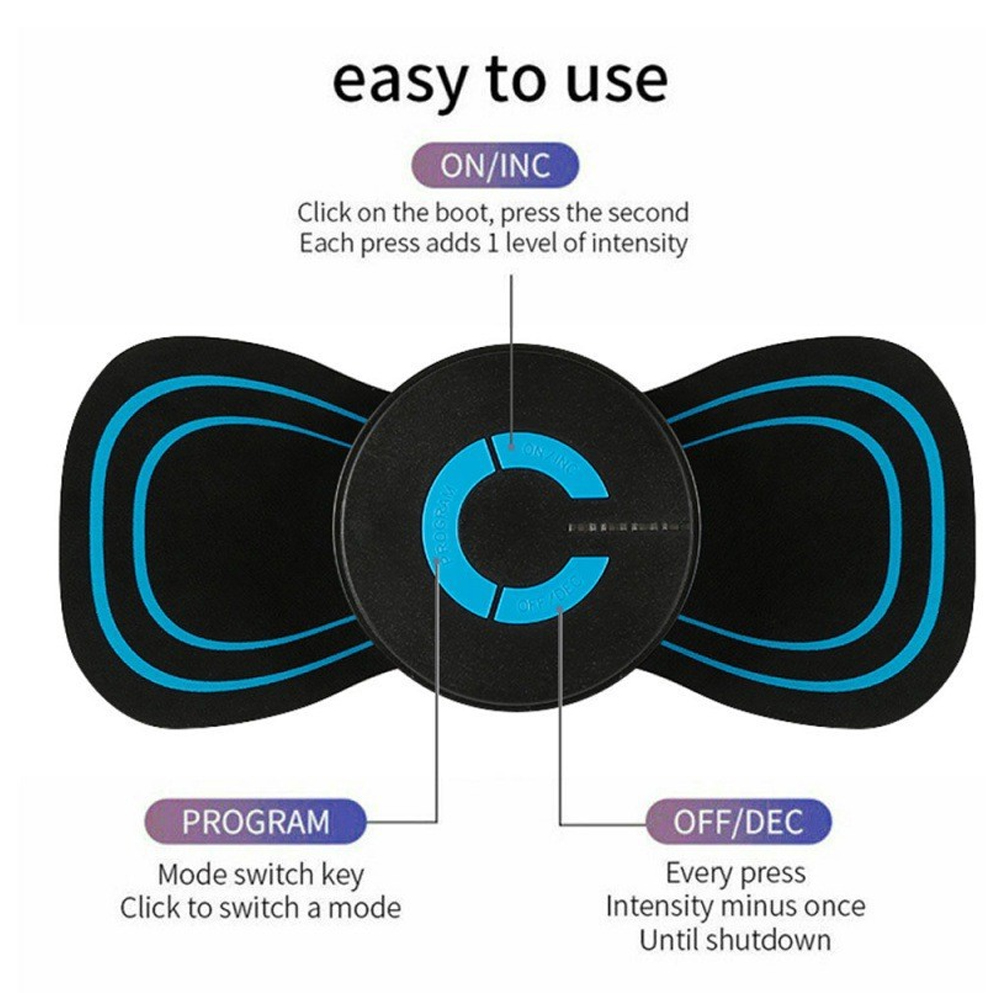 1pcs Mini Neck Massager, Porta - огляд і ціна Contact Cement Glue