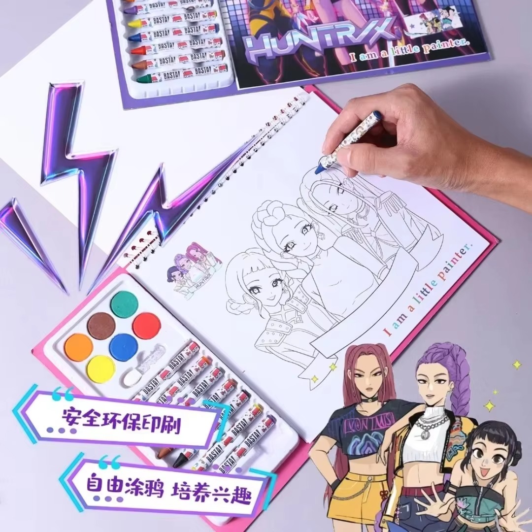 Brand New Cute Anime Coloring  - огляд і ціна Cosplay Prop Paint