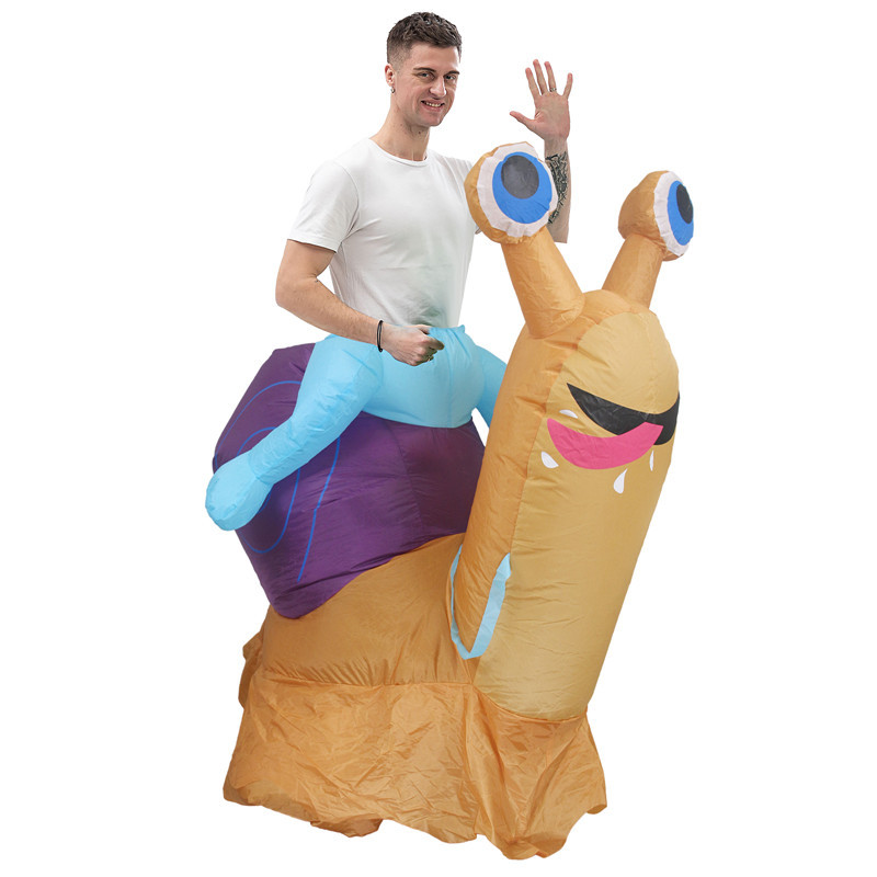 Riding Snail Inflatable Costum - огляд і ціна Cosplay Prop