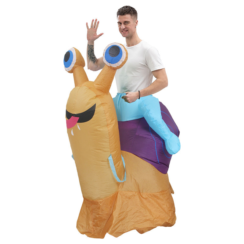 Riding Snail Inflatable Costum - огляд і ціна Cosplay Prop