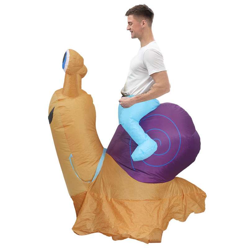 Riding Snail Inflatable Costum - огляд і ціна Cosplay Prop