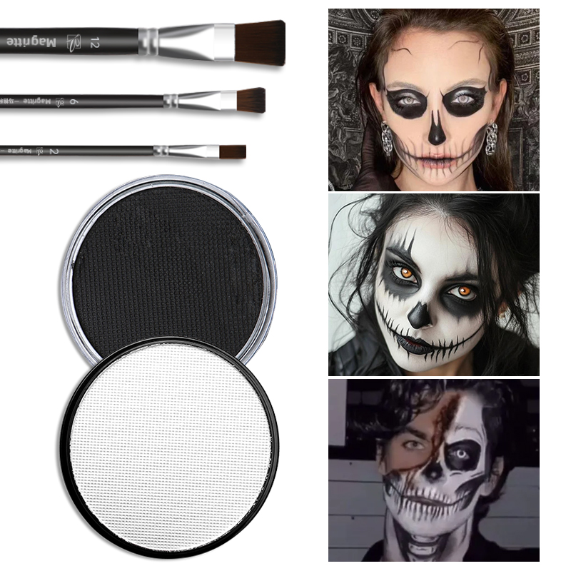 5pcs Black&Clown White 30g Pai - огляд і ціна Cosplay Prop Paint
