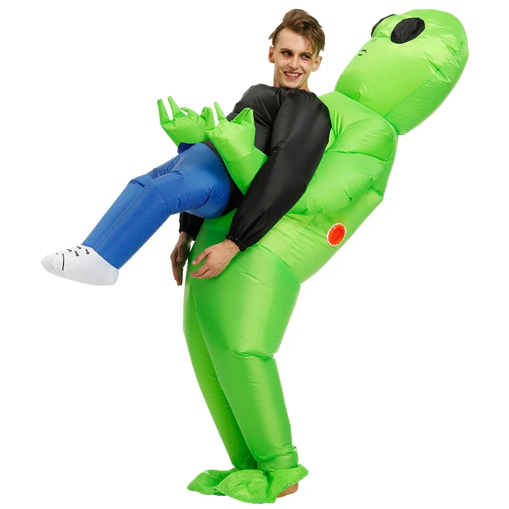 Men Women Funny Alien Blow Up  - огляд і ціна Cosplay Prop