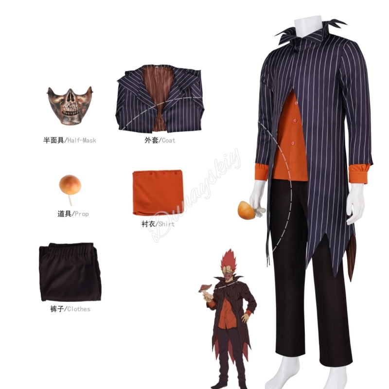 En エン Orange Shirt Pant Full S - огляд і ціна Prop En Cosplay