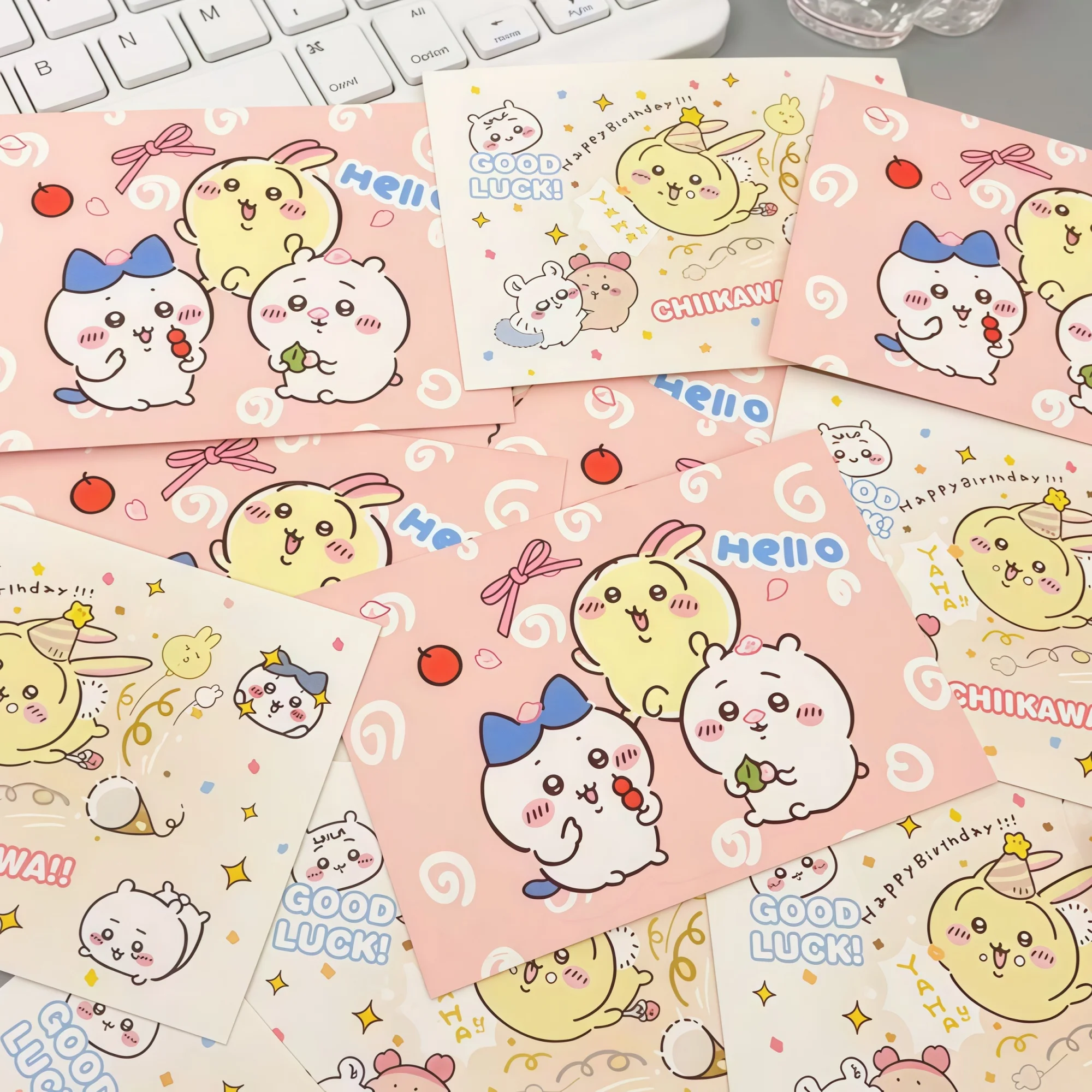 20Pcs/Set Chiikawa Greeting Ca - огляд і ціна Cosplay Fire Prop